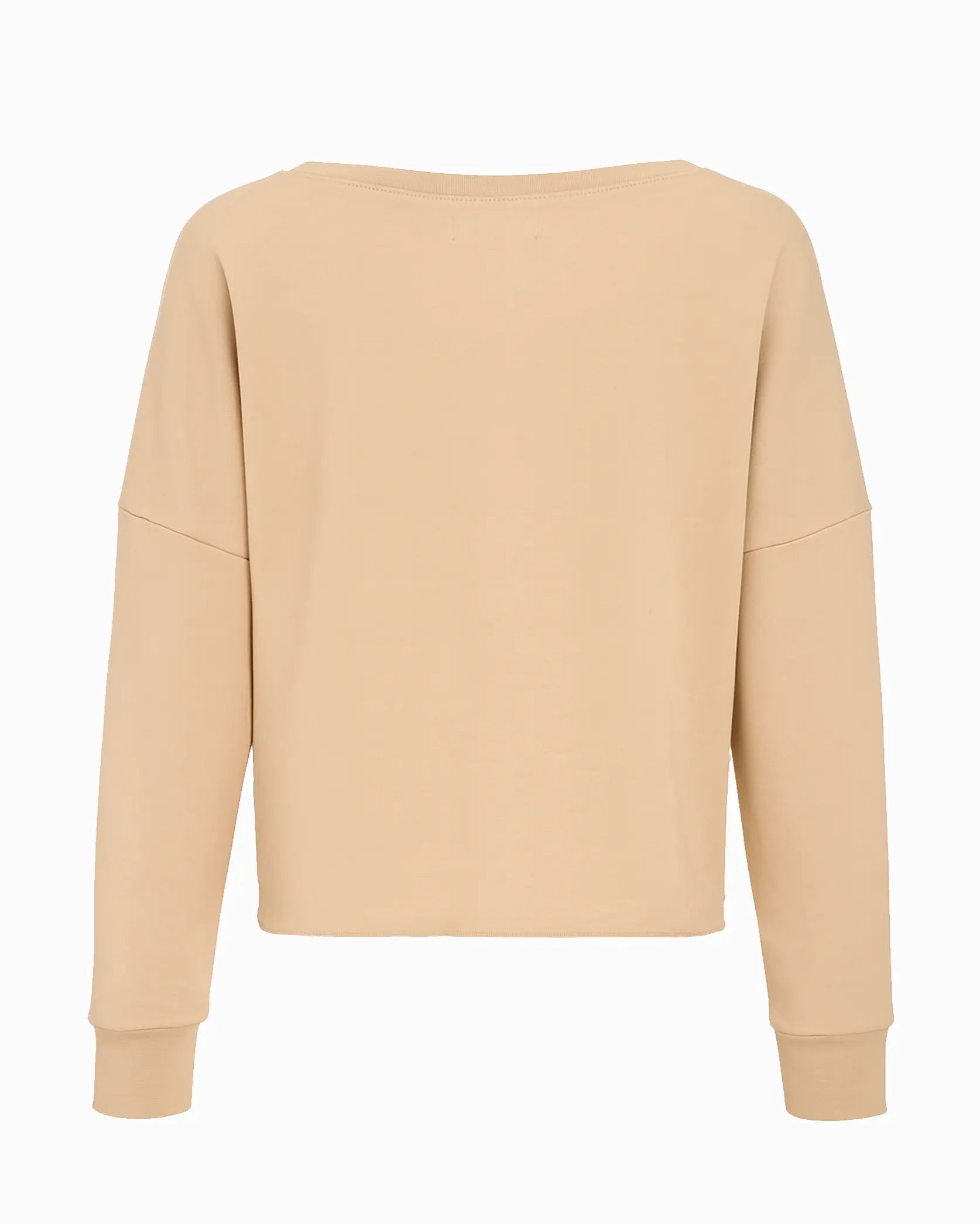 Sweat crop monocromática beige | I Am What I Am