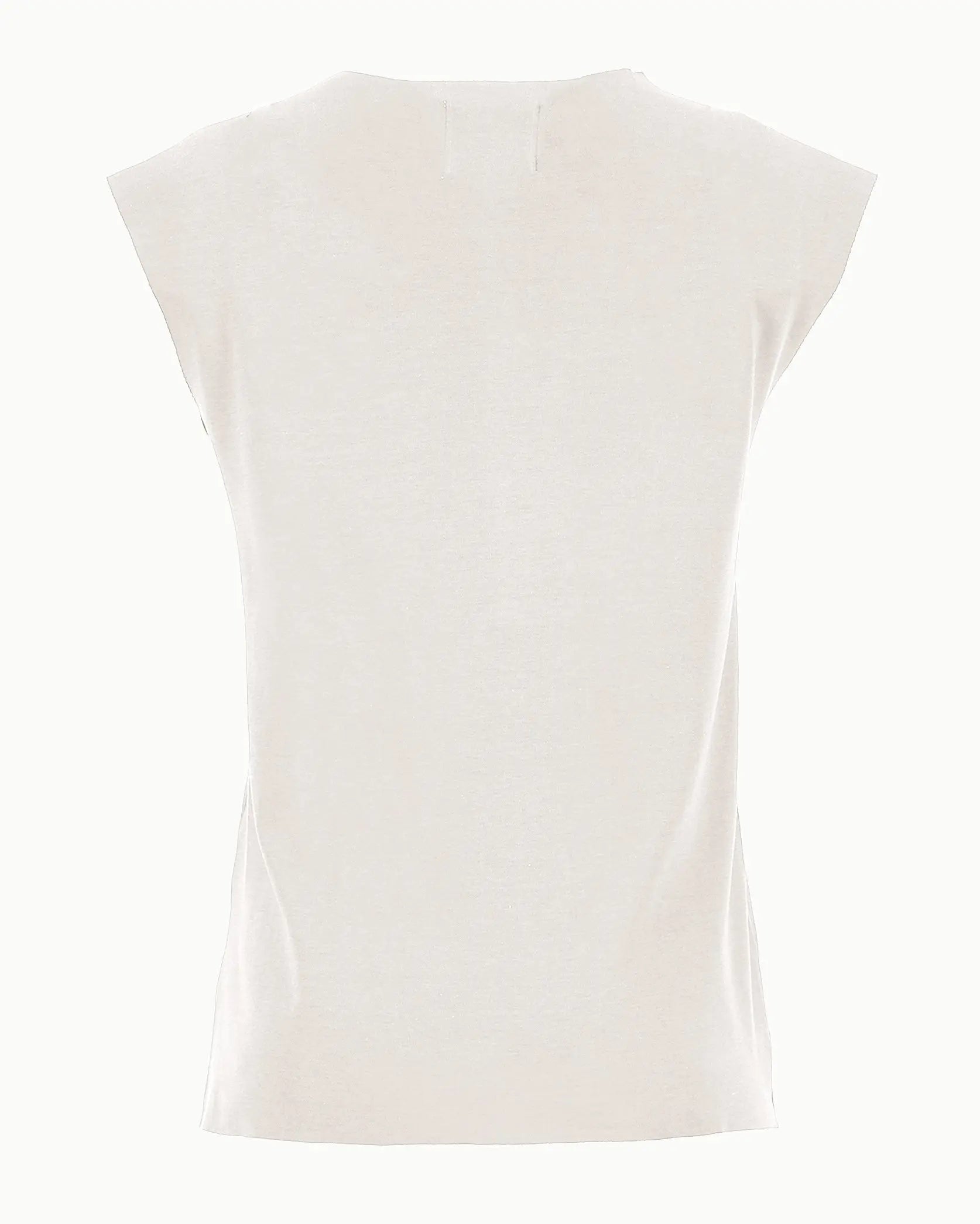 Playera de diseñador In-Diferente Fashion con corte relajado y detalles brillantes hechos a mano.