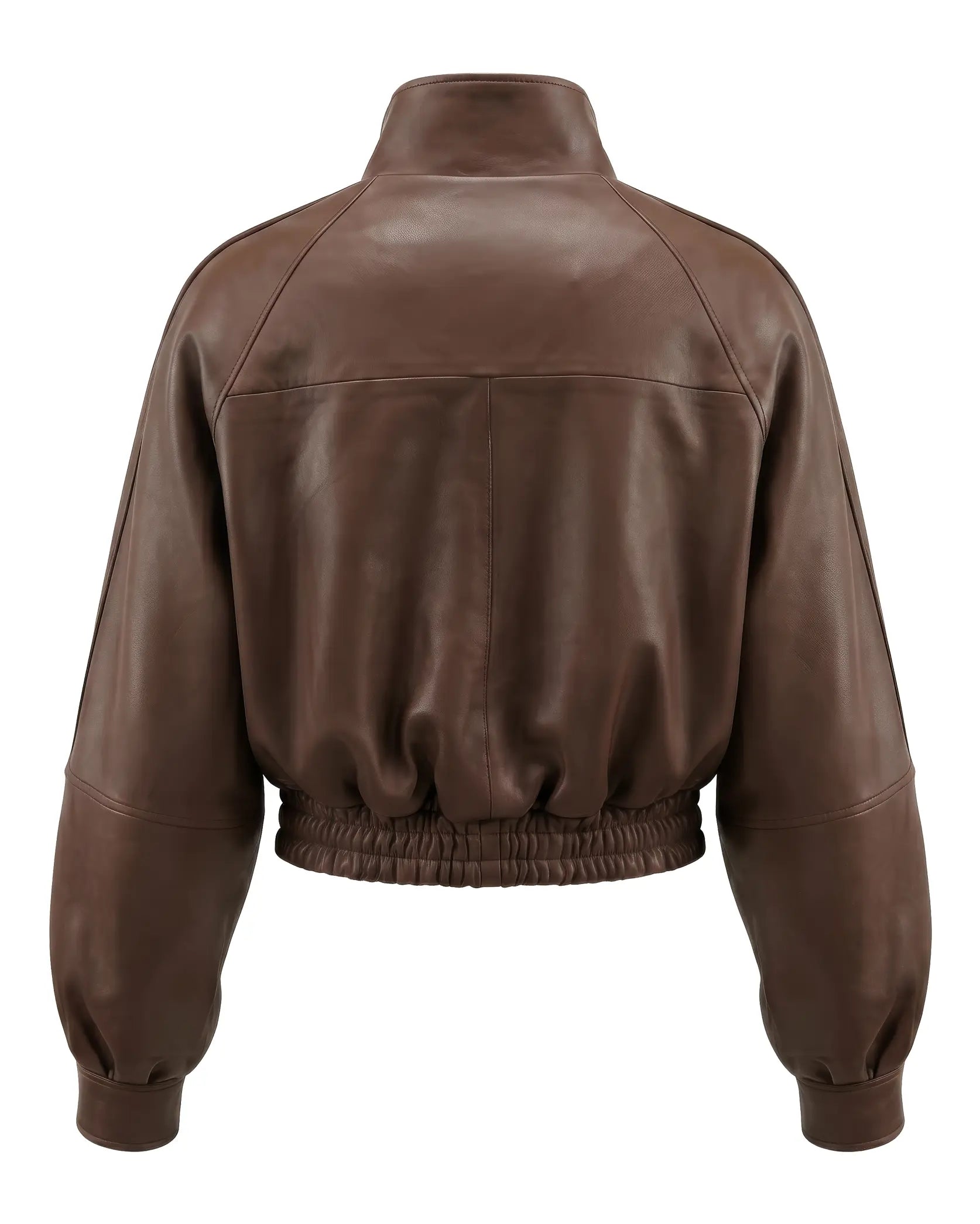 Chamarra de piel bomber mujer | Sahara