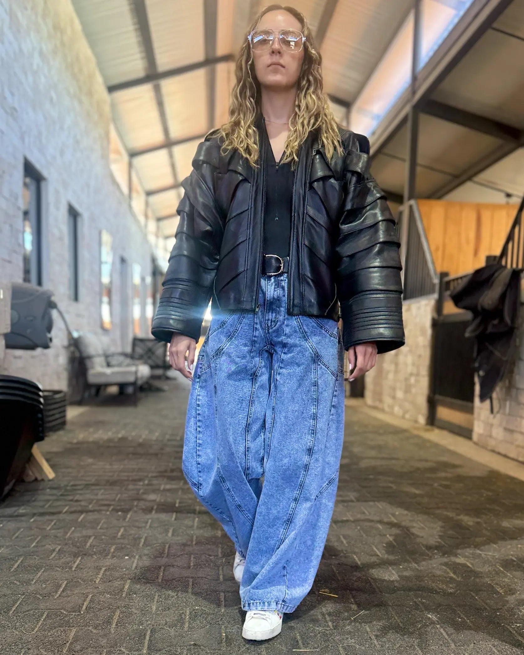 Jeans Mujer Balloon Erial