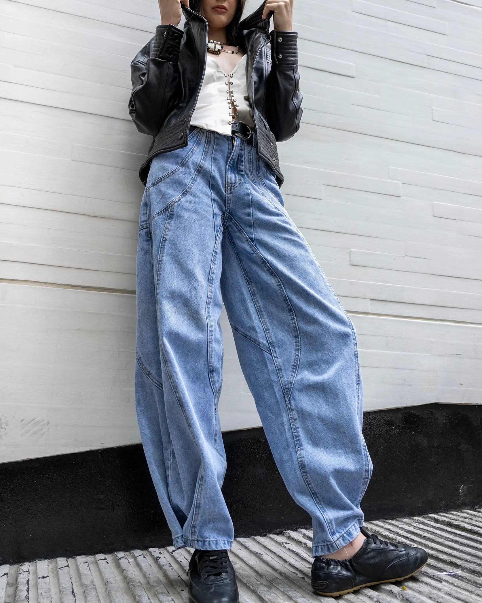 Jeans Mujer Balloon | Erial