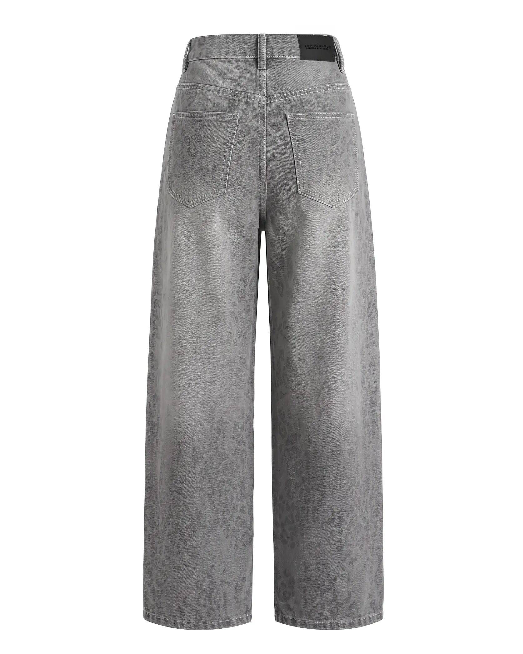 Jeans Mujer wide leg animal print | Leopardo