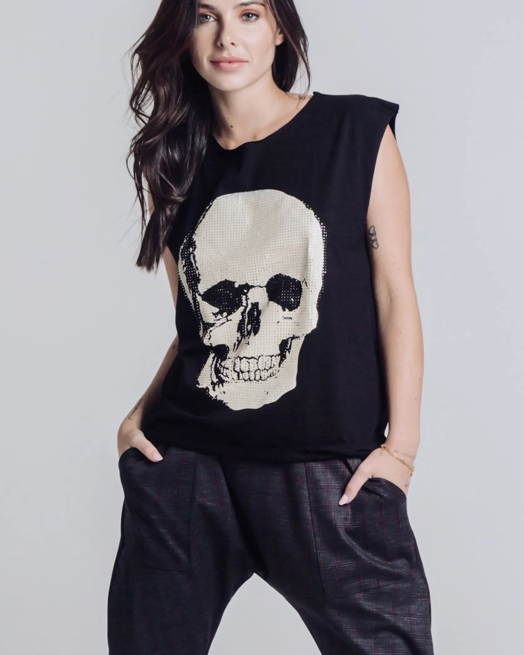 Playera con calavera | Skull Hueso
