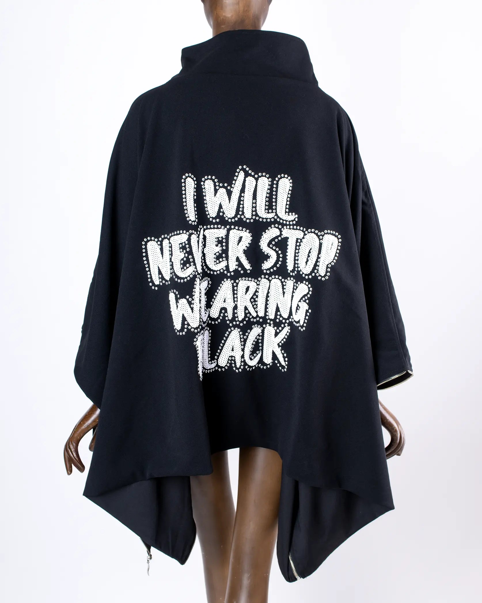 Capa Falda Transformable mujer  | I will never stop wearing black